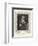 Sir Isaac Newton Mathematician Physicist Occultist-null-Framed Art Print