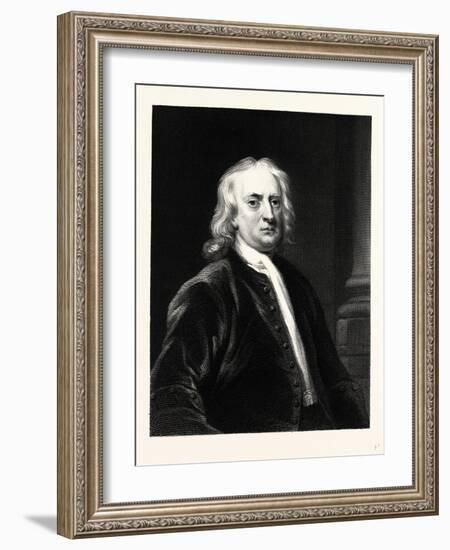 Sir Isaac Newton-null-Framed Giclee Print