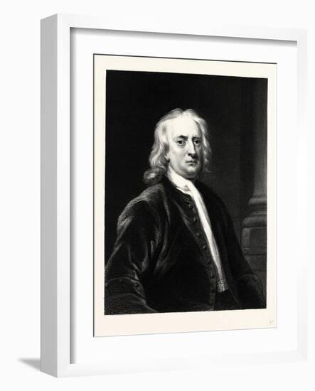 Sir Isaac Newton-null-Framed Giclee Print