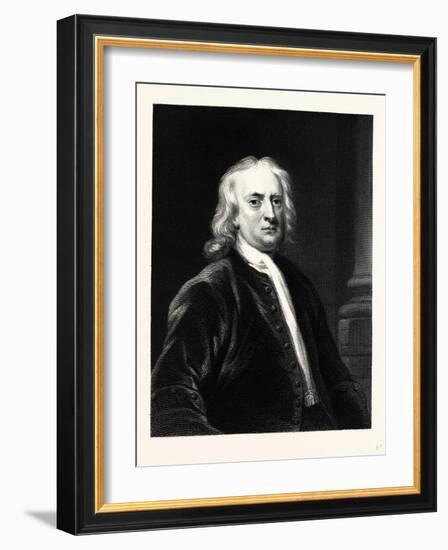 Sir Isaac Newton-null-Framed Giclee Print