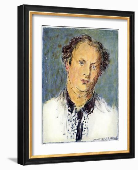 Sir Jacob Epstein, St Geo-Dorothea St John George-Framed Art Print