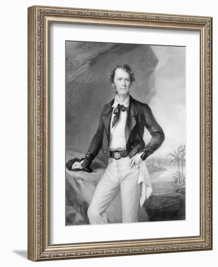 Sir James Brooke-Sir Francis Grant-Framed Giclee Print