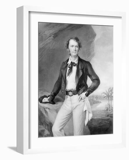 Sir James Brooke-Sir Francis Grant-Framed Giclee Print