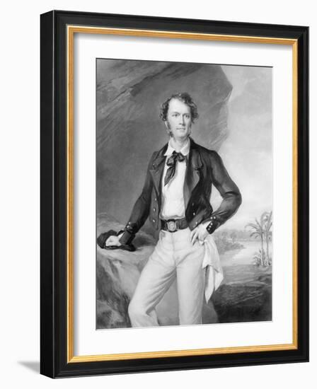 Sir James Brooke-Sir Francis Grant-Framed Giclee Print