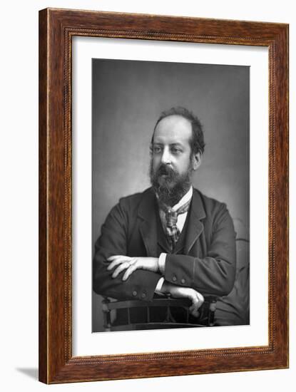 Sir James Dromgole Linton (1840-191), English Painter, 1890-W&d Downey-Framed Photographic Print