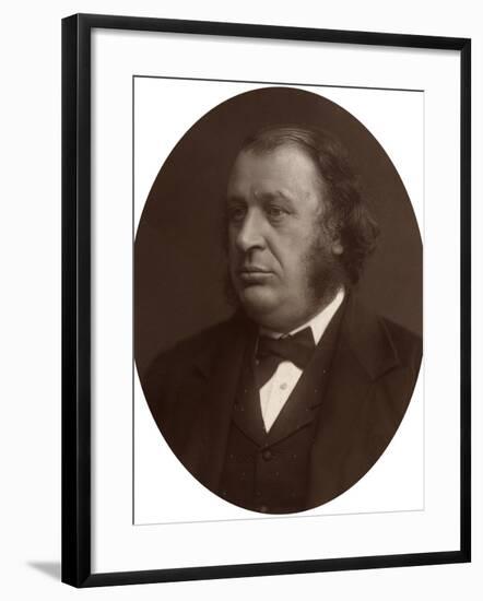 Sir James Fitzjames Stephen, Judge of the High Court of Justice, 1882-Lock & Whitfield-Framed Photographic Print