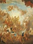 The Victory of Apollo, C.1716-Sir James Thornhill-Giclee Print