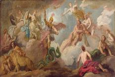 The Victory of Apollo, C.1716-Sir James Thornhill-Giclee Print