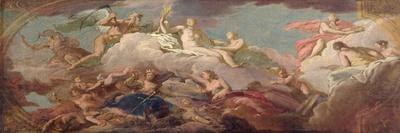 The Victory of Apollo, C.1716-Sir James Thornhill-Giclee Print