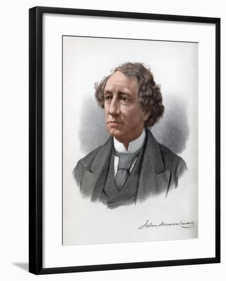 Sir John Alexander Macdonald, 1st Prime Minister of Canada, C1890-Petter & Galpin Cassell-Framed Giclee Print