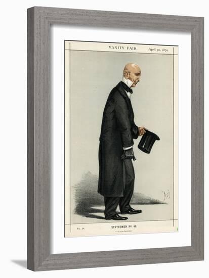 Sir John Duke Coleridge, Lawyer-Alfred Thompson-Framed Art Print
