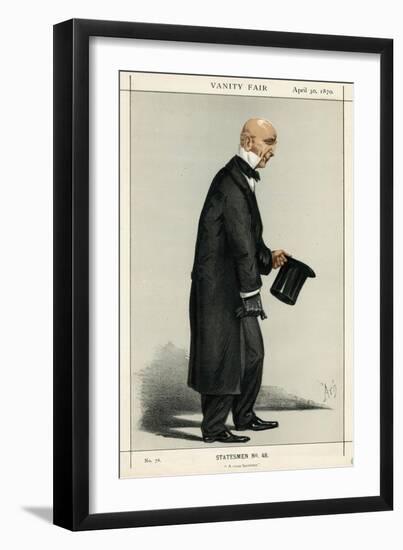 Sir John Duke Coleridge, Lawyer-Alfred Thompson-Framed Art Print