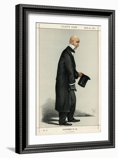 Sir John Duke Coleridge, Lawyer-Alfred Thompson-Framed Art Print