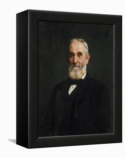 Sir John Evans, 1905-John Collier-Framed Premier Image Canvas