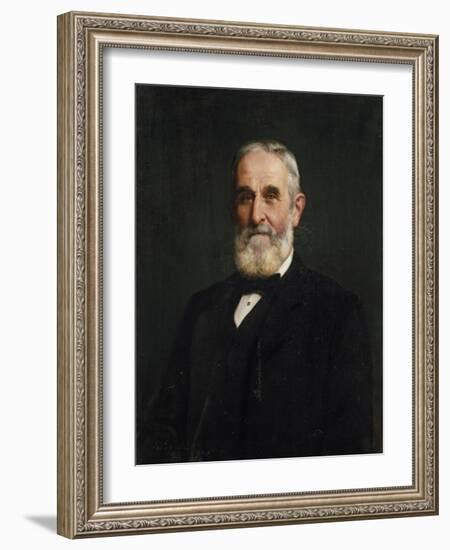 Sir John Evans, 1905-John Collier-Framed Giclee Print