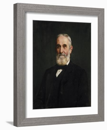 Sir John Evans, 1905-John Collier-Framed Giclee Print