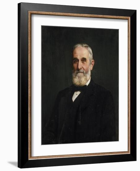 Sir John Evans, 1905-John Collier-Framed Giclee Print
