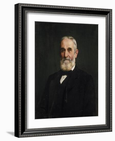 Sir John Evans, 1905-John Collier-Framed Giclee Print