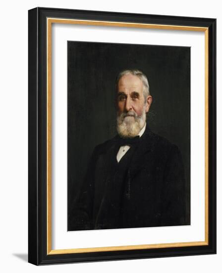 Sir John Evans, 1905-John Collier-Framed Giclee Print