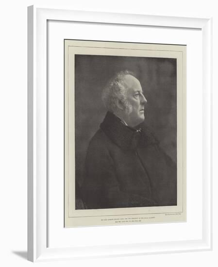 Sir John Everett Millais, Baronet, the New President of the Royal Academy-null-Framed Giclee Print