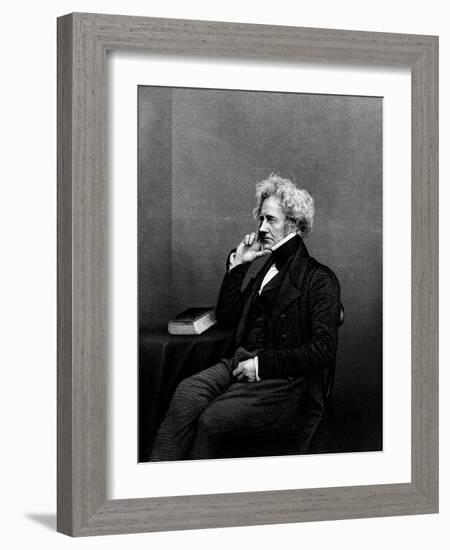 Sir John F.W. Herschel, from 'The Drawing-Room Portrait Gallery of Eminent Personages', 1861-John Jabez Edwin Paisley Mayall-Framed Giclee Print