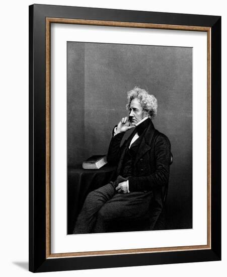Sir John F.W. Herschel, from 'The Drawing-Room Portrait Gallery of Eminent Personages', 1861-John Jabez Edwin Paisley Mayall-Framed Giclee Print