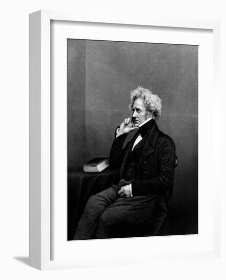 Sir John F.W. Herschel, from 'The Drawing-Room Portrait Gallery of Eminent Personages', 1861-John Jabez Edwin Paisley Mayall-Framed Giclee Print