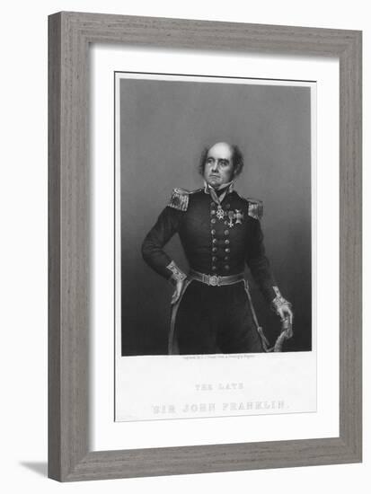 Sir John Franklin, C1860S-DJ Pound-Framed Giclee Print