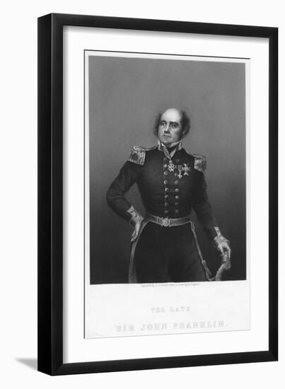 Sir John Franklin, C1860S-DJ Pound-Framed Giclee Print
