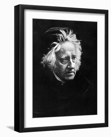 Sir John Frederick William Herschel, 1867-Julia Margaret Cameron-Framed Photographic Print