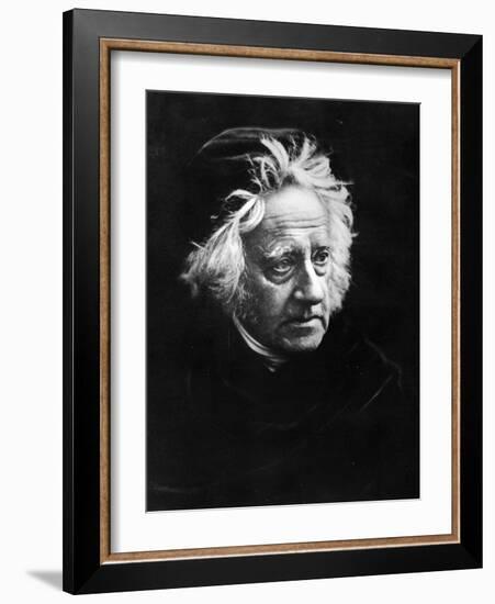 Sir John Frederick William Herschel, 1867-Julia Margaret Cameron-Framed Photographic Print