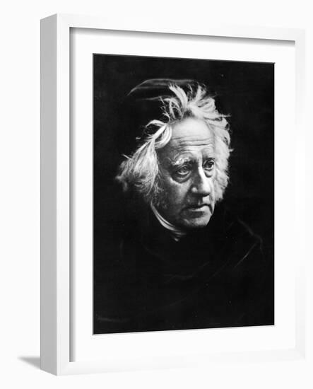 Sir John Frederick William Herschel, 1867-Julia Margaret Cameron-Framed Photographic Print