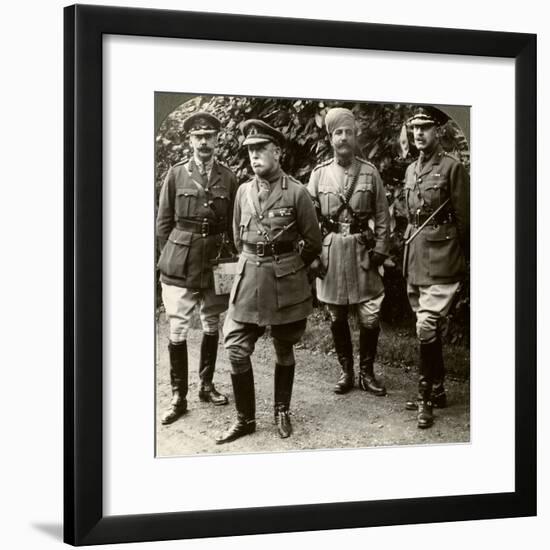 Sir John French, Commander-In-Chief of the Bef, France, World War I, 1914-1915-null-Framed Photographic Print