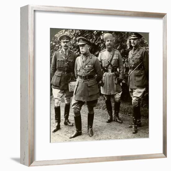 Sir John French, Commander-In-Chief of the Bef, France, World War I, 1914-1915-null-Framed Photographic Print