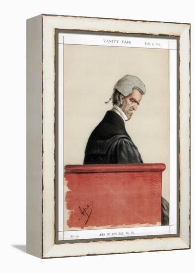 Sir John George Shaw-Lefevre, British Barrister, Politician and Civil Servant, 1871-Carlo Pellegrini-Framed Premier Image Canvas