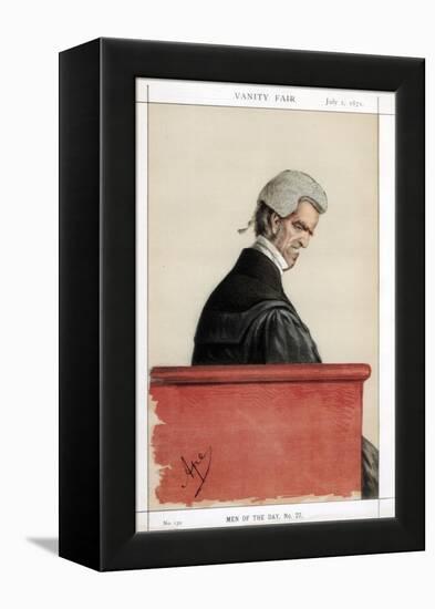 Sir John George Shaw-Lefevre, British Barrister, Politician and Civil Servant, 1871-Carlo Pellegrini-Framed Premier Image Canvas