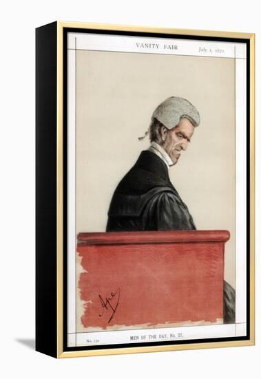 Sir John George Shaw-Lefevre, British Barrister, Politician and Civil Servant, 1871-Carlo Pellegrini-Framed Premier Image Canvas