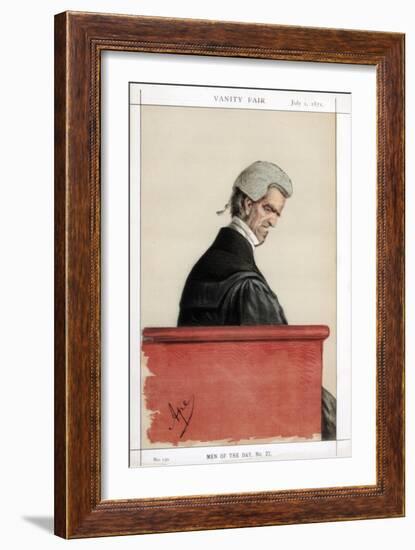 Sir John George Shaw-Lefevre, British Barrister, Politician and Civil Servant, 1871-Carlo Pellegrini-Framed Giclee Print