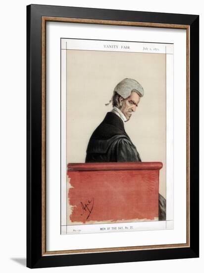 Sir John George Shaw-Lefevre, British Barrister, Politician and Civil Servant, 1871-Carlo Pellegrini-Framed Giclee Print