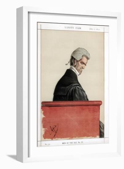 Sir John George Shaw-Lefevre, British Barrister, Politician and Civil Servant, 1871-Carlo Pellegrini-Framed Giclee Print