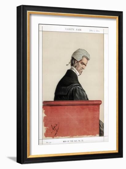 Sir John George Shaw-Lefevre, British Barrister, Politician and Civil Servant, 1871-Carlo Pellegrini-Framed Giclee Print