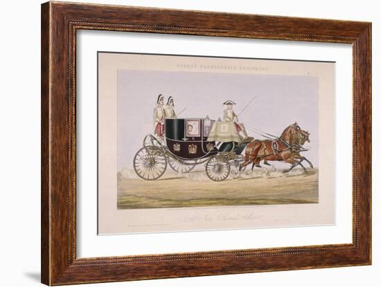 Sir John Gerard's Chariot, 1844-null-Framed Giclee Print