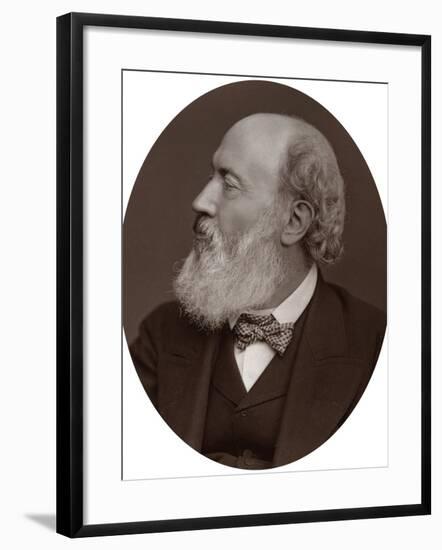 Sir John Gilbert, Ra, President of the Society of Painters in Water-Colours, 1877-Lock & Whitfield-Framed Photographic Print