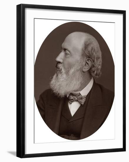 Sir John Gilbert, Ra, President of the Society of Painters in Water-Colours, 1877-Lock & Whitfield-Framed Photographic Print