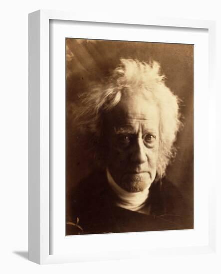 Sir John Herschel, 1867-Julia Margaret Cameron-Framed Giclee Print