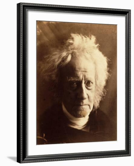 Sir John Herschel, 1867-Julia Margaret Cameron-Framed Giclee Print