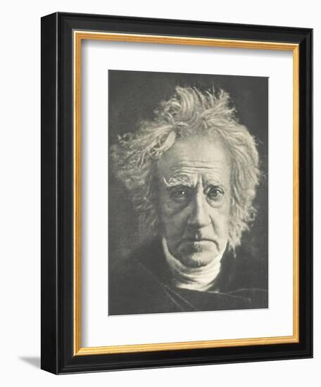 Sir John Herschel-Julia Margaret Cameron-Framed Giclee Print