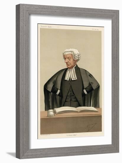 Sir John Huddleston-Carlo Pellegrini-Framed Art Print