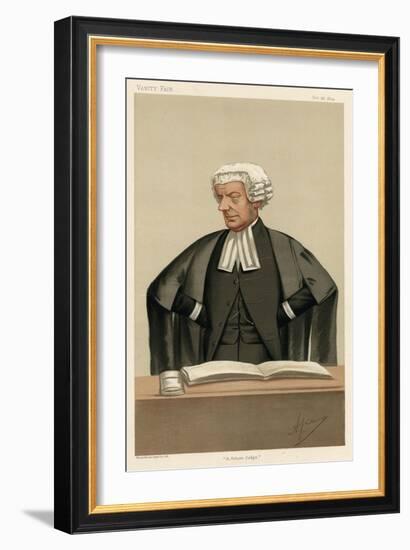 Sir John Huddleston-Carlo Pellegrini-Framed Art Print