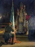 The First Wounded, London Hospital, 1914, 1914-Sir John Lavery-Giclee Print